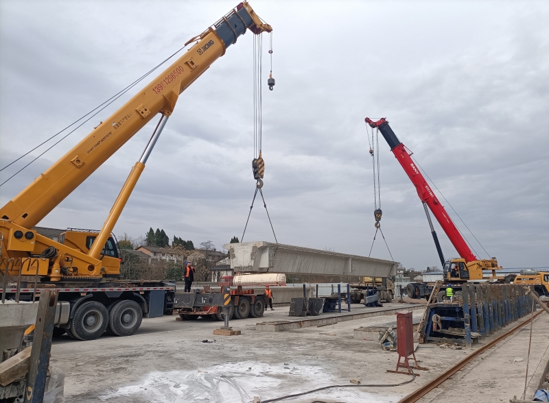 長虹初起，可堪臥波——廣元市擺宴壩嘉陵江大橋（昭化連接線）工程建設(shè)側(cè)記